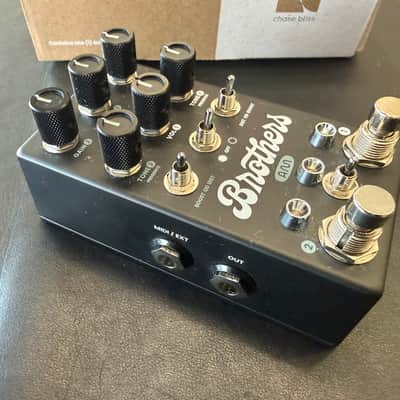 Chase Bliss Audio Brothers AM Overdrive Pedal - Monochrome Edition