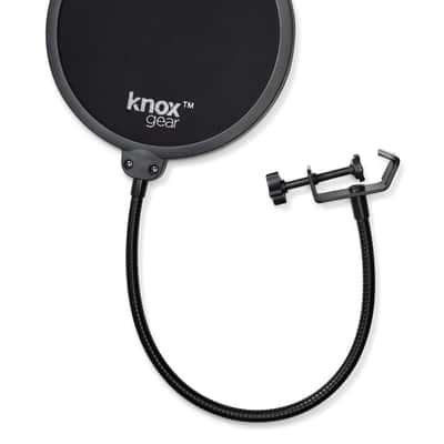 Shure SM57-LC Instrument Mic with Knox Gear Boom Arm, Pop Filter and XLR Cable image 4