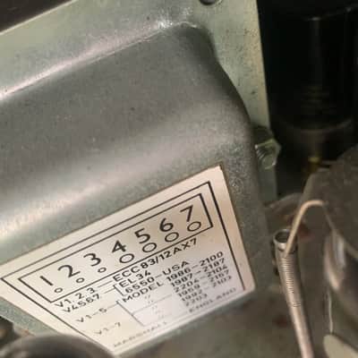 78’ Marshall Model 2203 JMP 100 “Mk II Master Volume Model” image 9