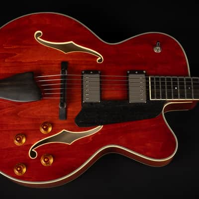 2021 Eastman AR403CED Archtop mit Ebenholz Griffbrett - Classic Truetone Gloss | 16’’ Hollowbody Archtop Jazz Guitar Kent Armstrong Humbucker 2,86kg | CoA OHSC Bild 4