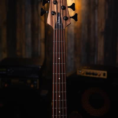 Fodera Monarch 5 Elite 38th Anniversary Zebrawood 2022 image 5