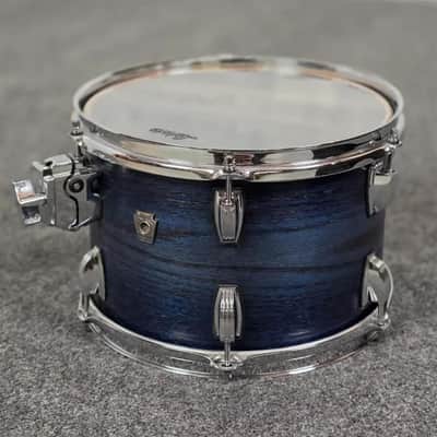 Used Ludwig Classic Oak 4pc Drum Set Blue Burst - Very Good image 8