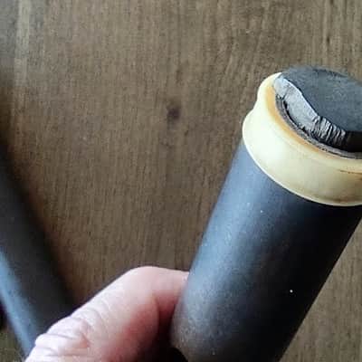 Antique Blackwood One Key D Flute w/Box 19th century Irish image 9
