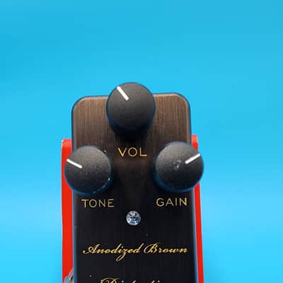 One Control Anodized Brown Distortion 2010s - BrownOne Control Anodized Brown Distortion Guitar Effect Pedal Designed BJF Bass image 2