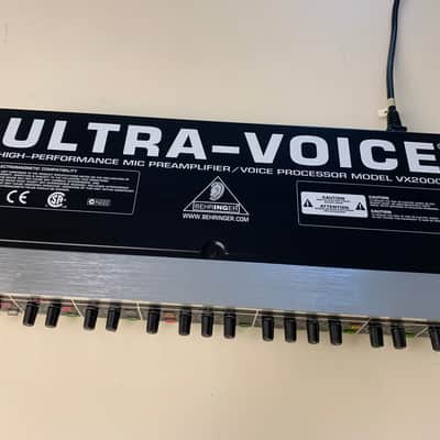 Behringer Ultra-Voice Pro VX-2000 Mic-preamp/vocal processor image 5