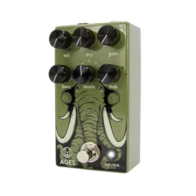 Walrus Audio Ages Five-State Overdrive 2020 - Present Olive Green image 2