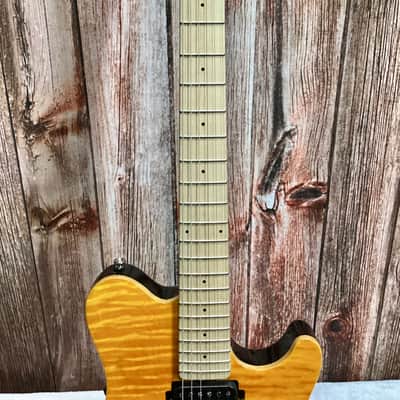 Sterling by Music Man Axis Quilted Maple Electric Guitar Spectrum Red image 3