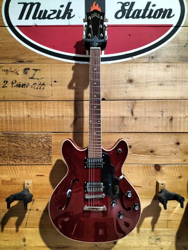 Guild Starfire DC SF1DC/CHR Cherry Red image 1