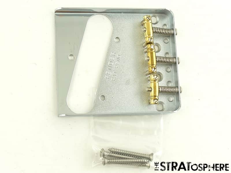 Fender American Professional Classic Tele, Parts Compensating Brass BRIDGE! image 1