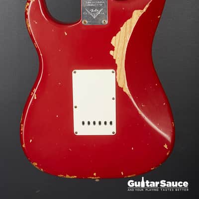 Fender Custom Shop 62 Stratocaster Dakota Red Relic 2007 Used (Cod.1528UG) image 16
