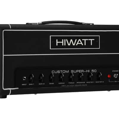Hiwatt Custom Shop UK - Super Hi 50 Head -Authorized Dealer image 2