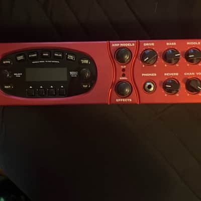 Line 6 POD xt Pro Rackmount Multi-Effect and Amp Modeler 2003 - 2008 - Red image 1