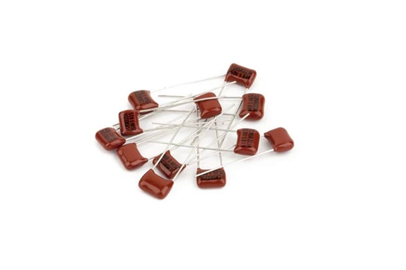 Fender 002-4832-049 Metalized Polyester Film Radial Capacitors - .022uF @ 250V, 10% Tolerance (12) image 1
