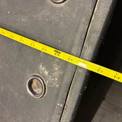 Vintage Ampeg V4B 2x15 bass cabinet with EV 15B speakers image 14