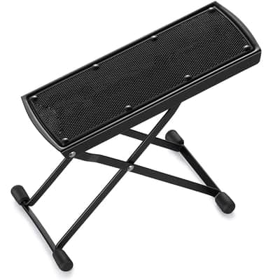 5 Core Guitar Foot Stool Foot Rest Adjustable Heights, Strong & Sturdy GFS 01 image 1