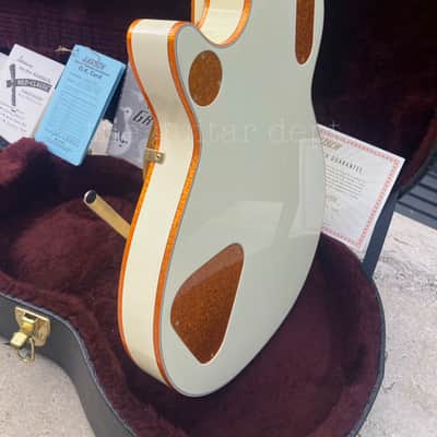 ✮RARE✮SUPERB✮2017 Gretsch G-6134 LTV White Penguin ✮ LACQUER TV JONES ! ✮ COA ✮ AMAZING image 17