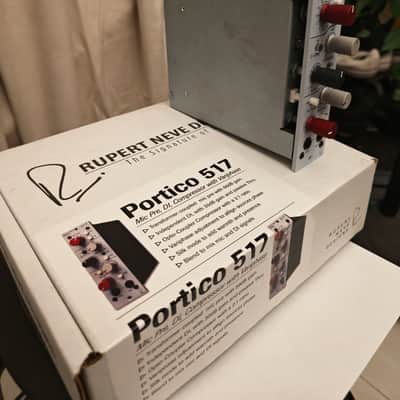Rupert Neve Designs Portico 517 500 Series Mic Pre / Compressor Module 2011 - Present - White image 2