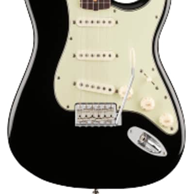 Fender Vintera III Early '60s Stratocaster Electric Guitar. Rosewood Fingerboard, Black image 1