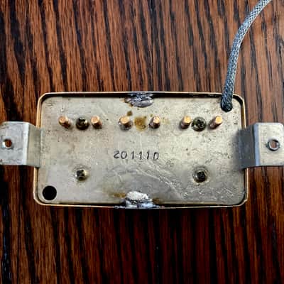VINTAGE 1982 GRECO PAF RELIC HUMBUCKER - GOLD COVER - MAXON MADE - MIJ  - REAL LIFE RELIC image 1