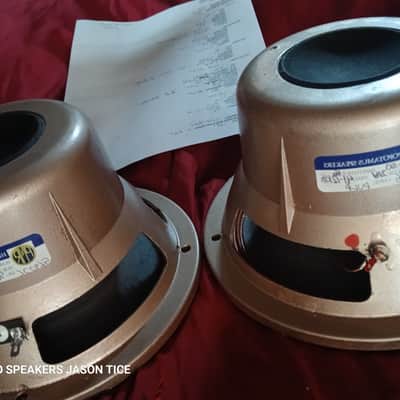 ELECTRO VOICE SP-8 *OVERHAULED WITH ALL NEW PARTS/" AS NEW" EV SP-8 SPEAKER PAIR ALL BRAND NEW COMPONENTS REFABRICATED AT PMR IN OHIO 16 OHMS 50 WATTS PAIR image 6