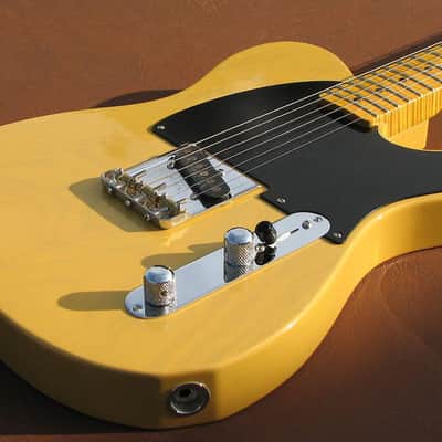 Fender Vintage Style Telecaster Double Long Notched Bridge - w/ 3 Custom Compensated Saddles image 5