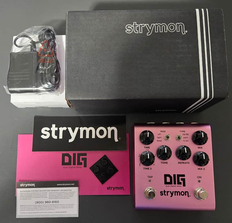 Strymon DIG Dual Digital Delay V2 2022 - Present - Pink image 1