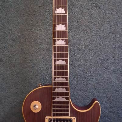 Vintage 1974 Lincoln Les Paul Custom "Natural Exotic Wood" Maxon Super 70's OHSC Matsumoku image 8