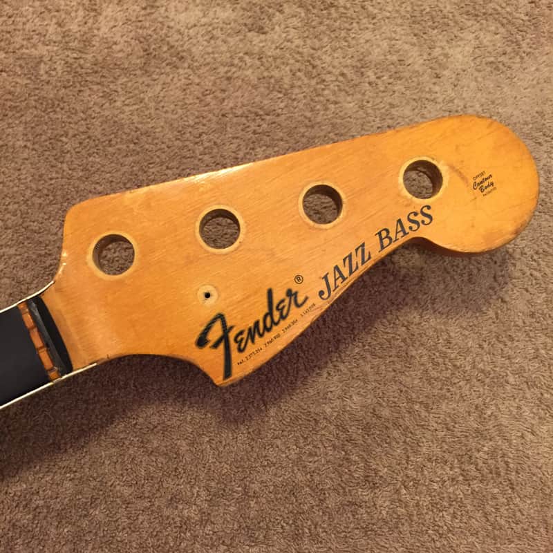 Vintage Fender Jazz Bass Neck 1969-1974 image 1