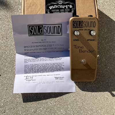 Sola Sound MK1 Tone-Bender *BRANDY SNAP* image 1