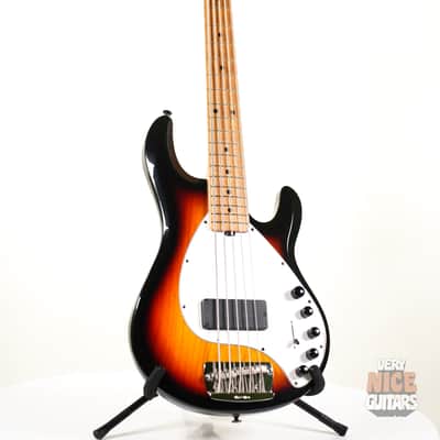 Ernie Ball Music Man Stingray 5 H Piezo 2000 - Vintage Sunburst image 12