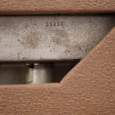 1962 Fender Super Amp 6G4-A Brown 2x10 Combo Amp w/ Flight Case #59038 image 16