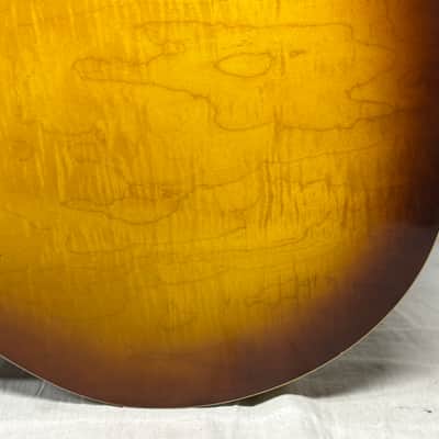Harmony USA H-64 h64 Meteor Semi-Hollowbody Guitar with Case - repaired headstock image 15