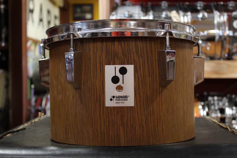 1970s Sonor 8x12 Phonic Concert Tom in Oak image 1