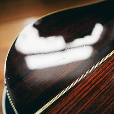 1981 K.Yairi YW-500P – Handcrafted in Japan | Solid Top | D-45 Style | Original Hard Case image 17