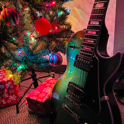 Gibson Les Paul Custom - Vintage Holiday -🎄🎅🏻2021  * MOD COLLECTION * CHRISTMAS image 1