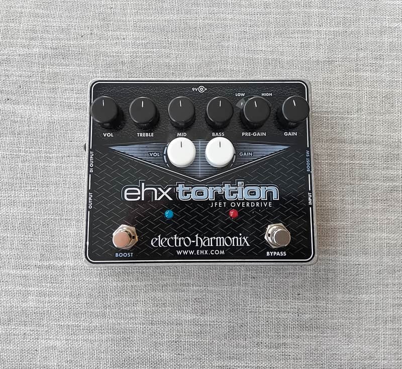 Electro-Harmonix EHX Tortion JFET Overdrive/Preamp/Distortion, with box and power supply image 1