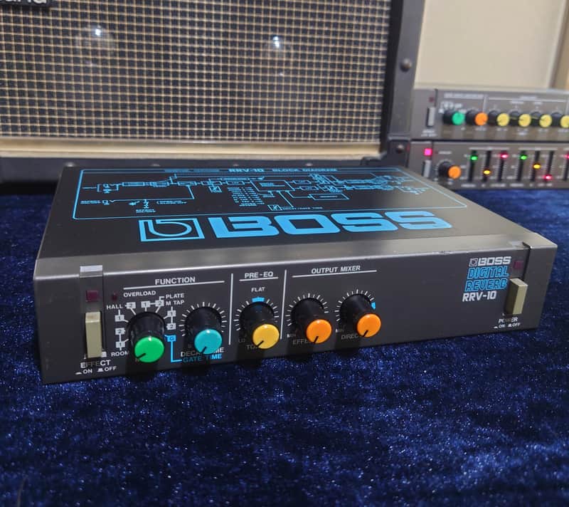 Boss RRV-10 Micro Rack Series Digital Reverb | Reverb
