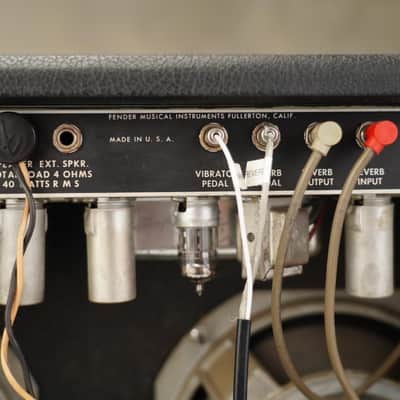 1974 Fender Vibrolux Reverb 40W 2x10" Guitar Combo Amplifier #55930 image 15