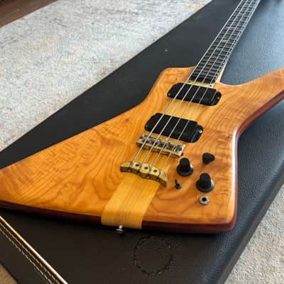 Alembic Spoiler Exploiter 4 string Bass guitar 1984 - Maple w OHSC image 1