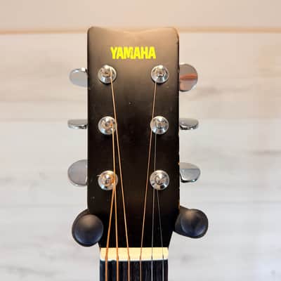 Yamaha SJ-180 Vintage Acoustic Guitar Made in Taiwan Natural Finish 1980's image 8