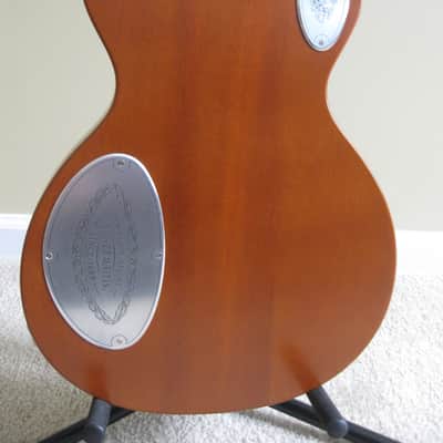 Zemaitis 22-fret Metal Front (MF500-LS) mid-2000s Natural Back image 5