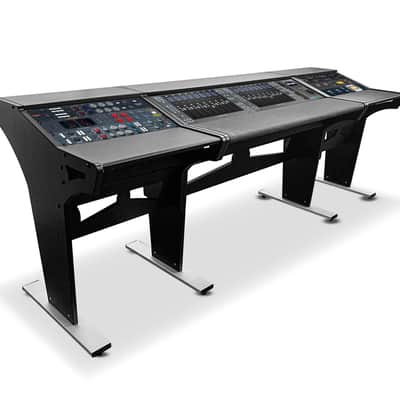 Bazel Studio Desk SSL Two UF8's, One UF1 Controllers with Two Rack Sides - Black image 6