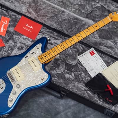 Fender Jazzmaster American Ultra Cobra Blue 2022 image 3