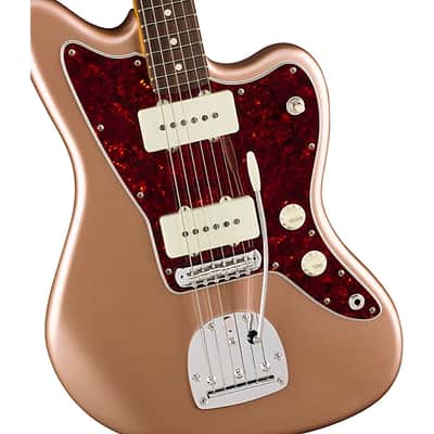 Fender American Professional Classic Jazzmaster Electric Guitar. Rosewood Fingerboard, Faded Firemist Gold image 4