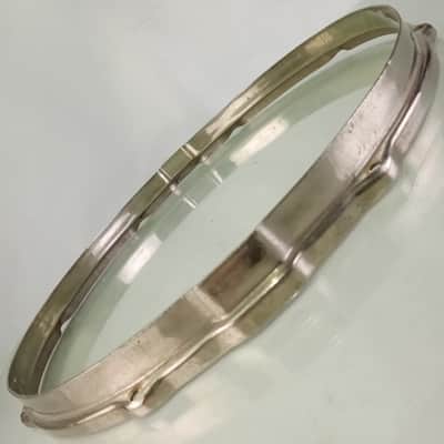 Leedy 14"Broadway Standard"Stick-Chopper Nickel NOB Snare Drum Resonant Rim/Hoop image 4