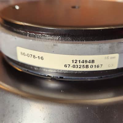 Eminence G3 86-078-16 12" 16-Ohm Speaker #2 image 2