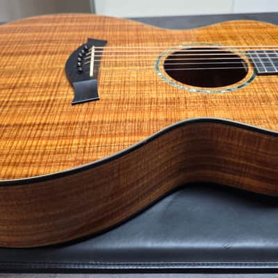 Taylor K-22 PRESENTATION 1998 TIME CAPSULE CASE QUEEN 00 Grand Concert American USA Custom Shop Masterbuilt AAAAA FLAME KOA Master Built K22 Acoustic Guitar Presentation Series 1 of 1 RARE Presentation Series image 14