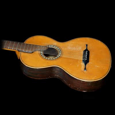 Unknown Seven String Parlor Guitar - Russian / German Made Circa 1900 image 2