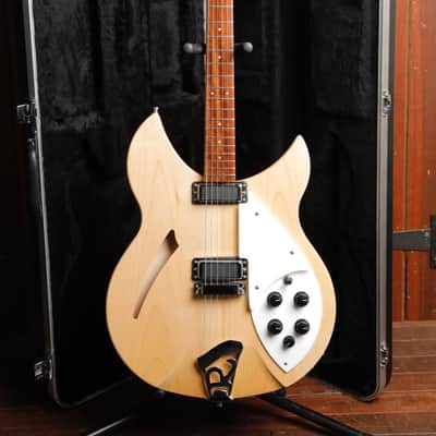 Rickenbacker 330 Mapleglo Semi-Hollow Electric Guitar 2024 Pre-Owned image 2