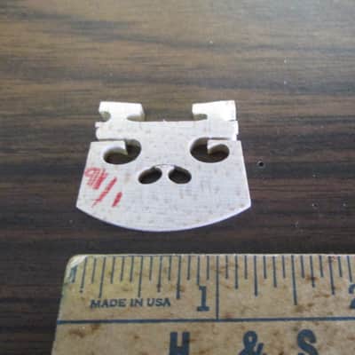 2 PACK of Aubert Violin Bridge Unfitted size 1/16 2010s New Old Stock image 2
